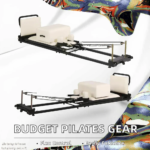 HF Adjustable Carbon Steel Pilates Reformer Foldable Lightweight - Image 4