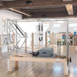 Body Pilates Reformer Maple Cadillac Home Fitness Set