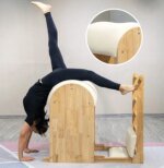Durable Oak Wood Ladder Barrel Pilates Machine - Image 4