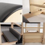 Yoga Home Reformers Wooden Adjustable Pilates Ladder Barrel - Image 3