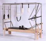 Cadillac 3-in-1 Maple Wood Pilates Reformer Core Trainer - Image 5