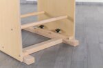 Foldable Pilates Reformer Machine Spine Corrector Oak - Image 3