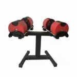 40kg Adjustable Golds Electroplated Metal Dumbbells for Power