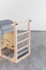 Foldable Pilates Reformer Machine Spine Corrector Oak - Image 6