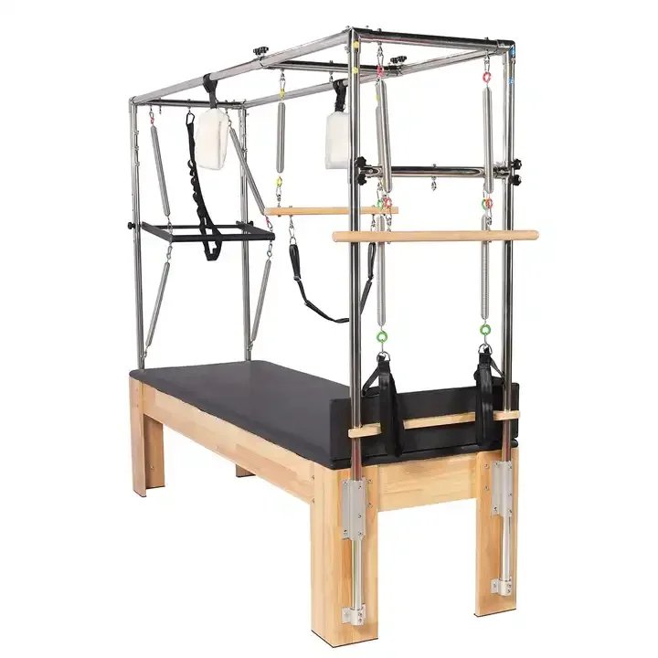 H537d6dd26ff440b9a3fde6aba0419638T Commercial Solid Wood Multi-functional Yoga Cadillac Bed - Image 1