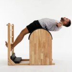 Durable Oak Wood Ladder Barrel Pilates Machine - Image 5
