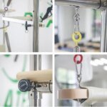 Custom 3-in-1 Wooden Pilates Reformer Adjustable Studio Bed High Quality - Image 4