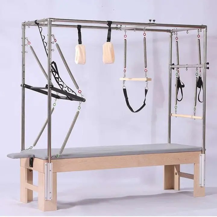 H689dab25db6949c4bc358b7684a250c2n Yoga Training Maple Wood Tower Cadillac Pilates Machine - Image 1