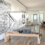 Maple Pilates Cadillac Reformer Home Use Wood Studio