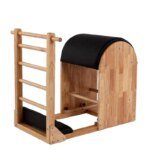Durable Oak Pilates Ladder Barrel Yoga Fitness Machine - Image 5
