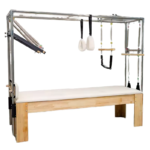 Elevated Core Bed Oak Wood Pilates Cadillac Bed