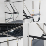 Body Pilates Reformer Maple Cadillac Home Fitness Set - Image 3