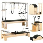 Yoga Wood Pilates Cadillac Reformer Training Equipment - Image 5