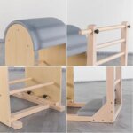 Durable Oak Wood Ladder Barrel Pilates Machine - Image 2
