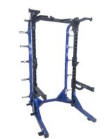 HD Adjustable Half Rack Steel Power Strength Trainer - Image 3