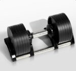 40kg Adjustable Golds Electroplated Metal Dumbbells for Power - Image 4