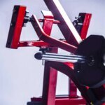 High Quality Commercial Red Seated Leg Extension Machine - Image 2