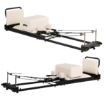 HF Adjustable Carbon Steel Pilates Reformer Foldable Lightweight - Image 6