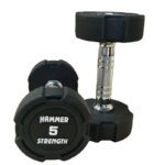 Hammer Strength PU Round Dumbbell Set for Body Workout - Image 6