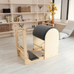 Maple Wood Pilates Ladder Barrel Home Gym Studio Durable