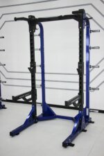 HD Adjustable Half Rack Steel Power Strength Trainer - Image 5