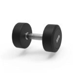 Wholesale Rubber Round Dumbbell Set Gym Sport Weights - Image 2