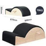 Wood Portable Adjustable Spine Corrector for Home Gym Yoga Pilates - Image 2