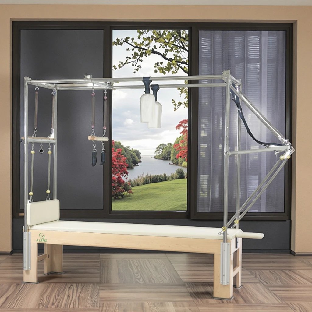 Hd7d860813cd946b6918d67e86d312369X Essential Maple Cadillac Pilates Reformer Commercial Sturdy Luxury - Image 1