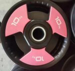 Durable PVC Weight Plates Barbell Gym Equipment - Image 2