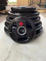 High Quality Rubber Eco-Friendly Universal Grip Weight Plates - Image 2