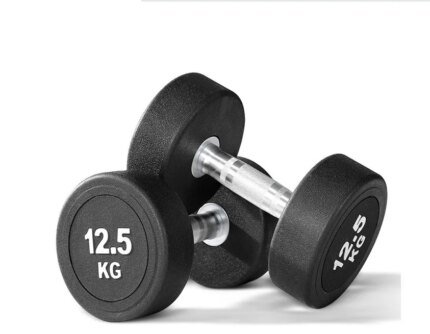 Wholesale Rubber Round Dumbbell Set Gym Sport Weights