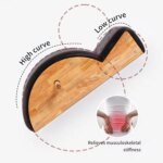 Wood Portable Adjustable Spine Corrector for Home Gym Yoga Pilates - Image 5