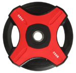 LK036 High Quality Eco-Friendly PU Bumper Barbell Plate Gym - Image 3