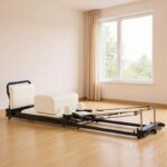 HF Adjustable Carbon Steel Pilates Reformer Foldable Lightweight - Image 2