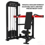Commerical Pin Loaded Seated Shoulder Press Gym Machine