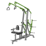Factory Direct ISO Pulldown Machine Gym Fitness Equipment - Image 3