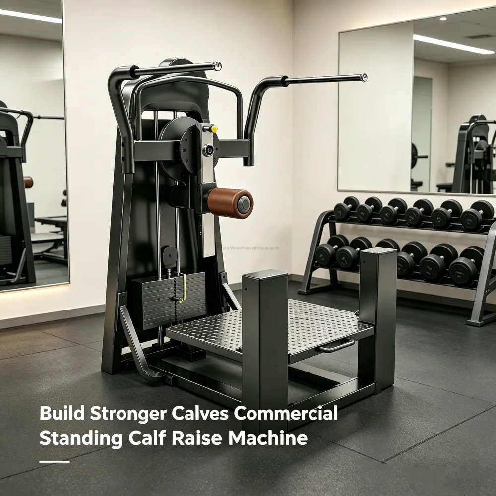Commercial Pin Loaded Standing Calf Raise Machine