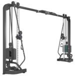 Pin Loaded Seated Chest Press Machine Gym Strength Training - Image 5
