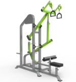 Plate Loaded Lat Pulldown Machine Gym Equipment Strength Trainer