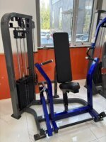 Commercial 138kg Adjustable Steel Chest/Back Exercise Machine - Image 6