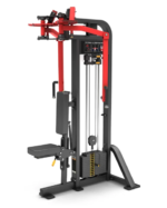 Commercial 138kg Adjustable Steel Chest/Back Exercise Machine - Image 2