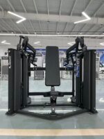 Commercial Seated Shoulder Press Machine Pin Loaded Gym Strength - Image 2