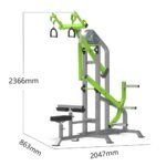 Plate Loaded Lat Pulldown Machine Gym Equipment Strength Trainer - Image 5