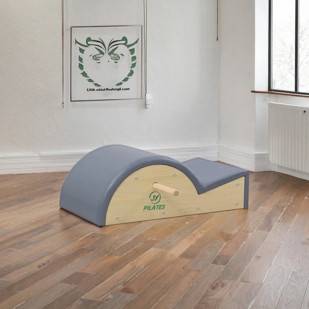 Pilates Reformer Spine Corrector with Natural Virgin Wood for Yoga Studios and Fitness Centers