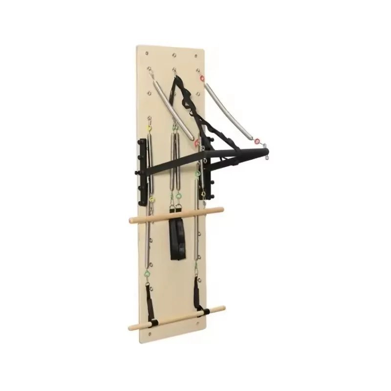 Wall Mounted Pilates Reformer Springboard for Space-Saving Studio Workouts