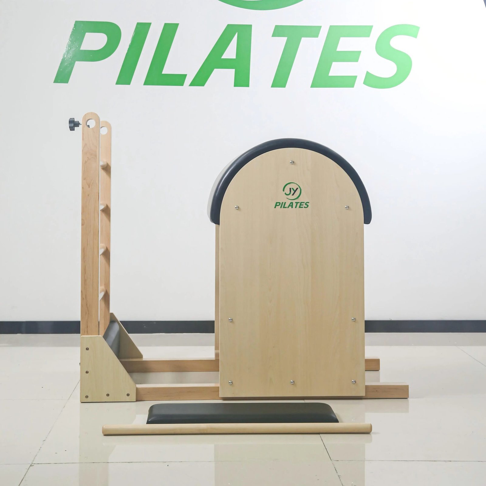 Pilates Ladder Barrel with Adjustable Knobs Oak Wood for Studio Home Fitness