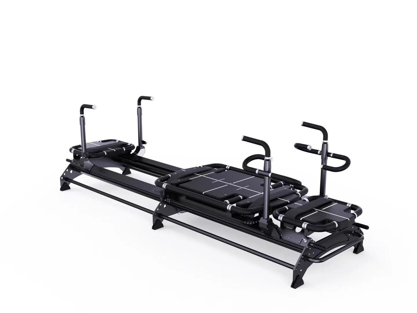 Pilates Reformer 220kg Capacity Anti-Slip Aluminum for Studio Gyms