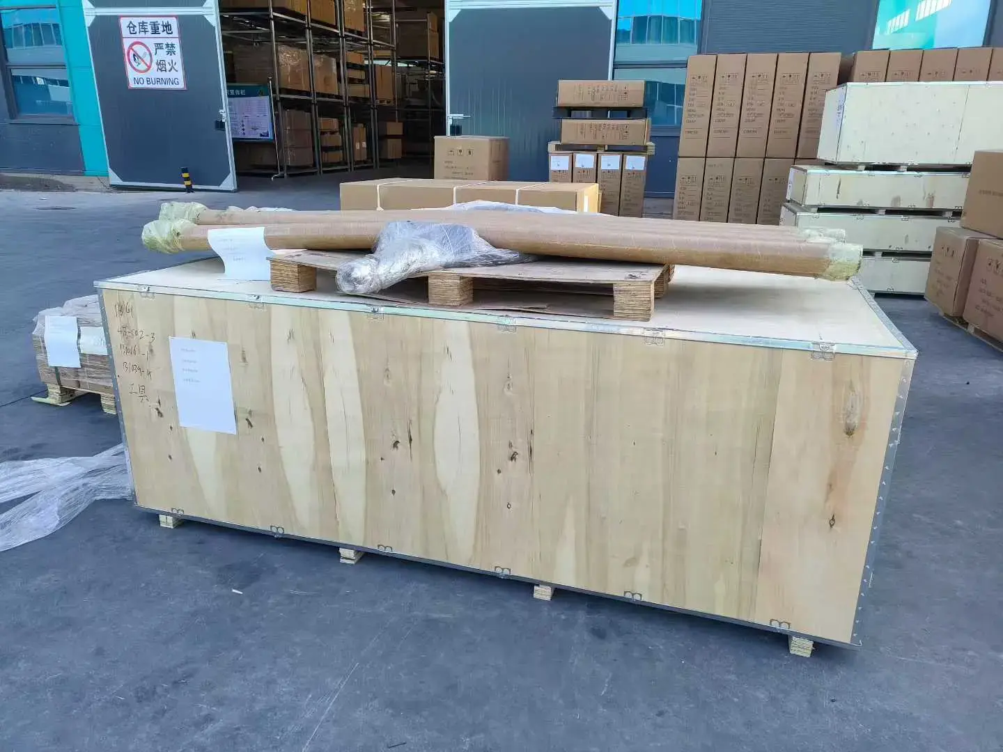 Tiered bulk packing