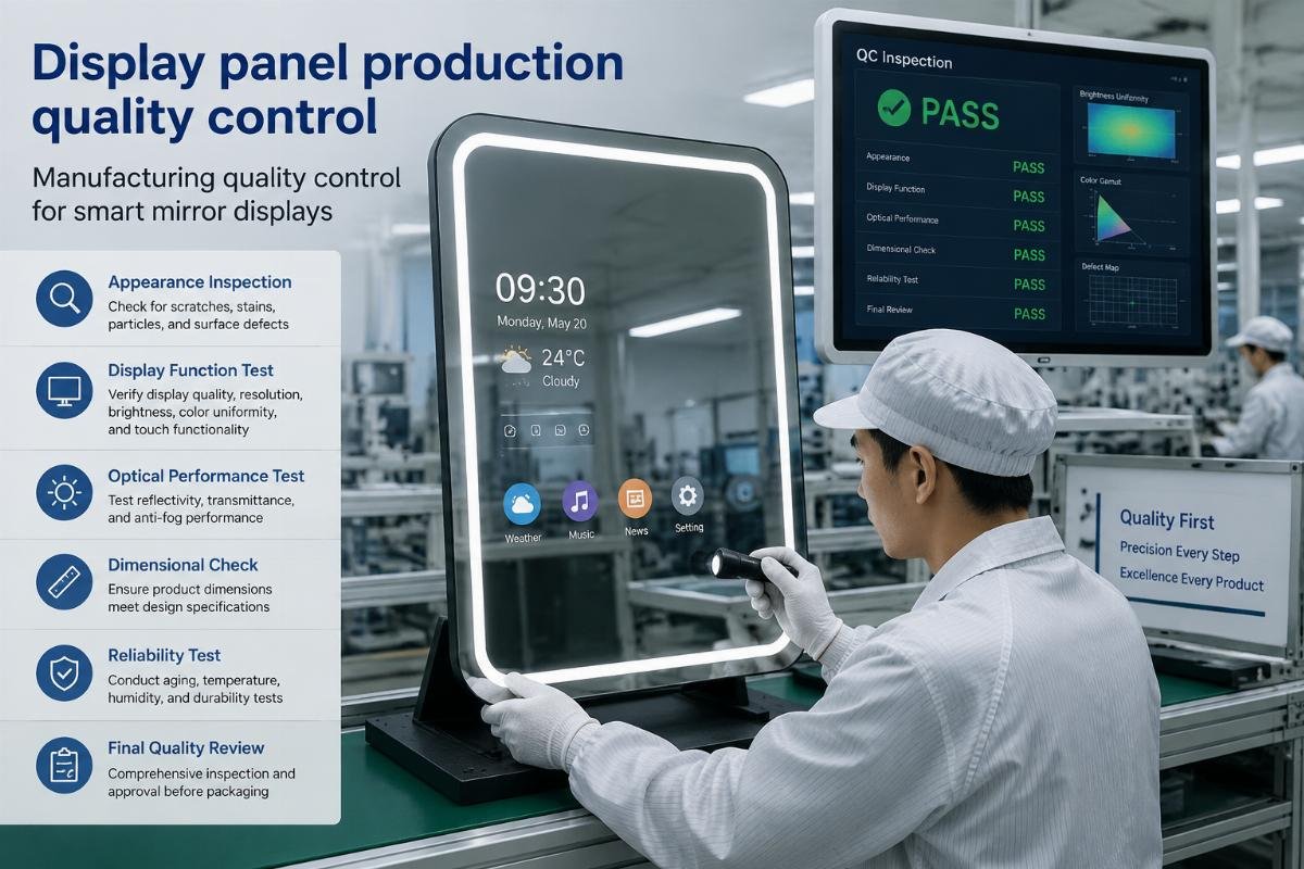 What does a global smart fitness mirror technology list really tell you about production risks?