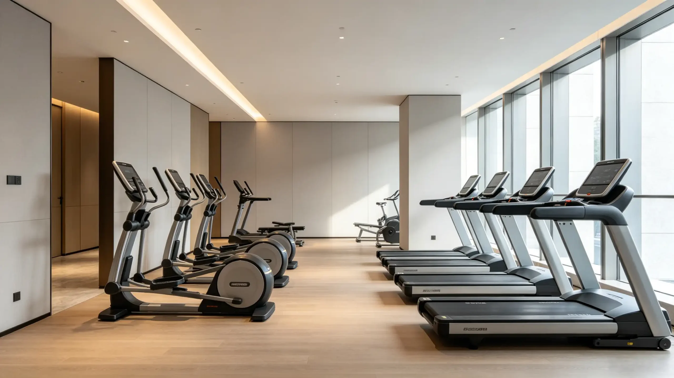 Hotel fitness scenario